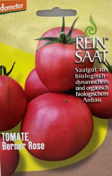 Tomate Berner Rose - ReinSaat Saatgut - Demeter aus biologischem Anbau